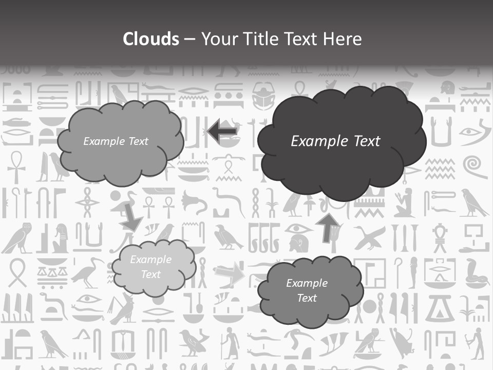 Letter Decoration Title PowerPoint Template