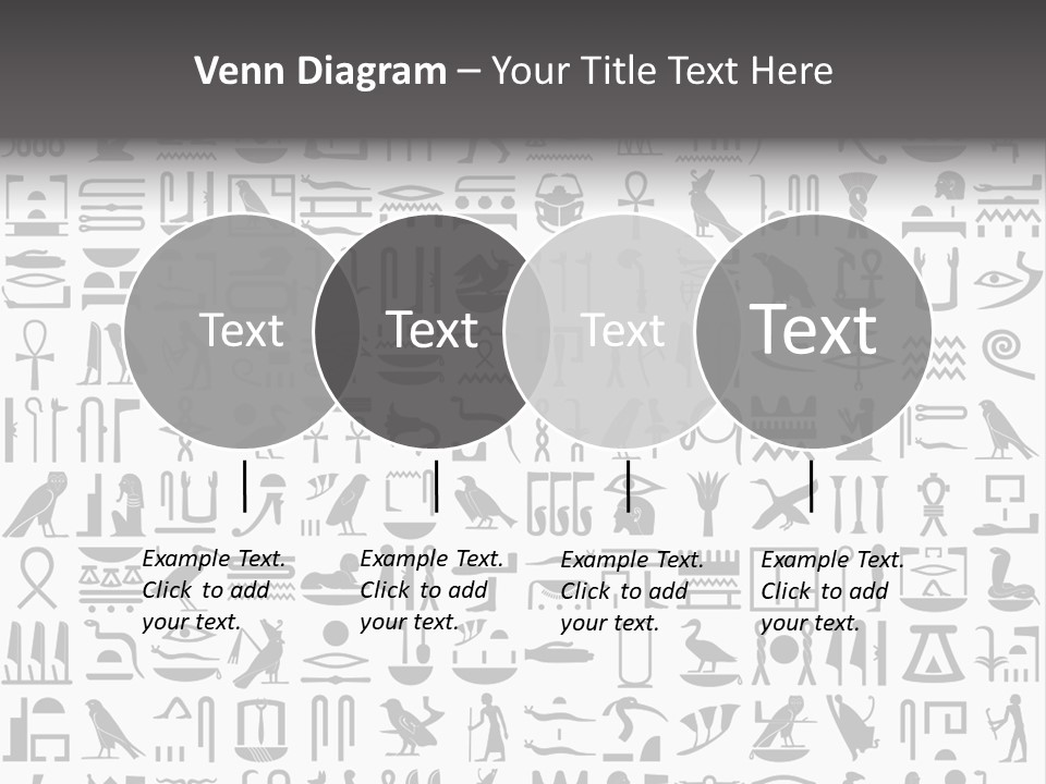 Letter Decoration Title PowerPoint Template