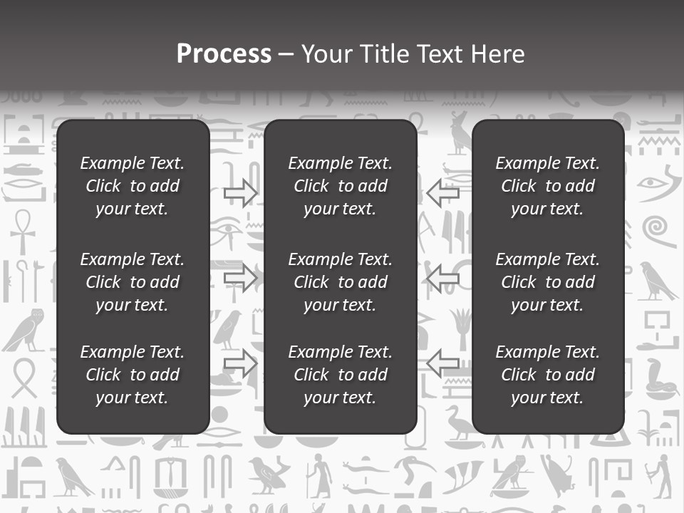 Letter Decoration Title PowerPoint Template