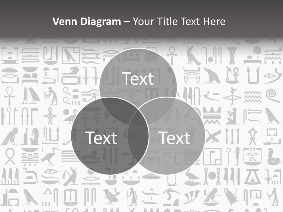 Letter Decoration Title PowerPoint Template