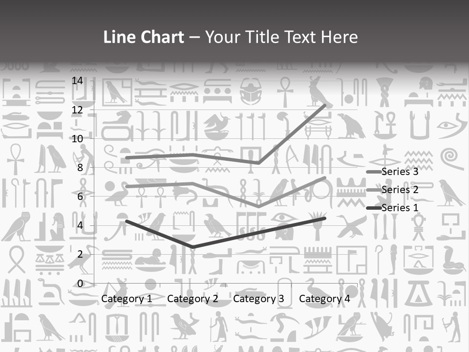 Letter Decoration Title PowerPoint Template