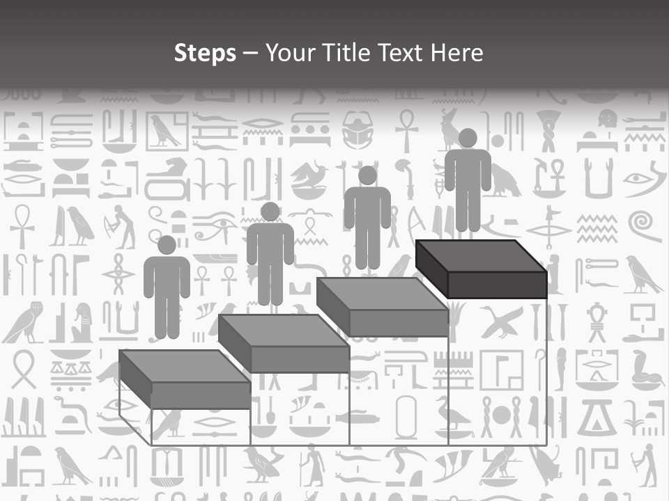 Letter Decoration Title PowerPoint Template