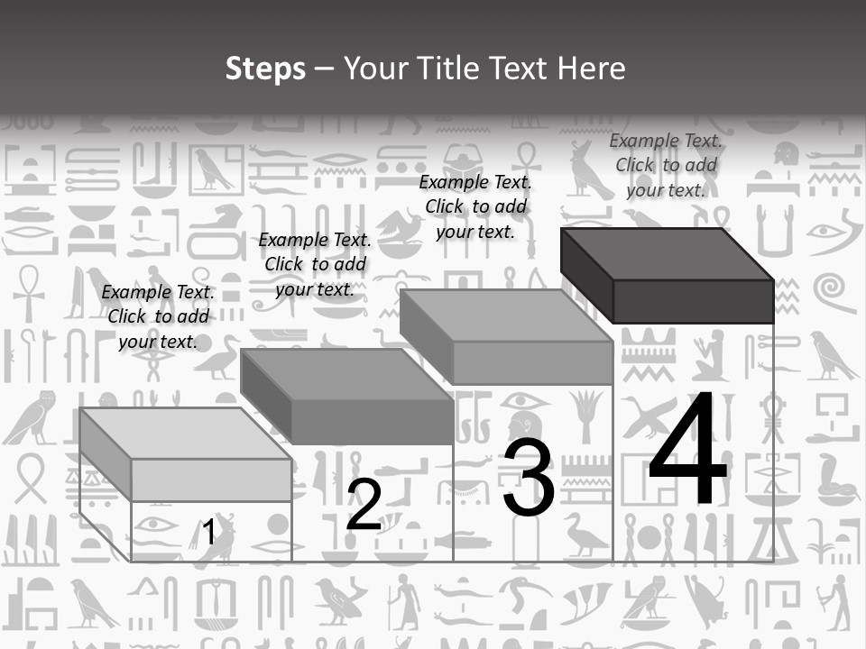 Letter Decoration Title PowerPoint Template