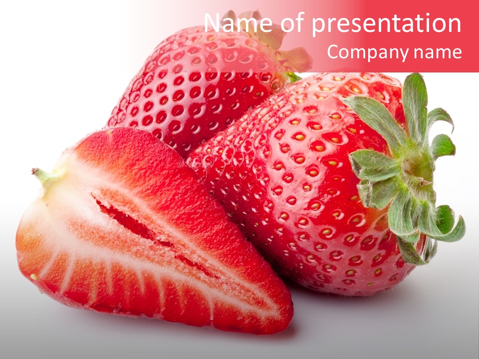 Edible Macro Perfect PowerPoint Template