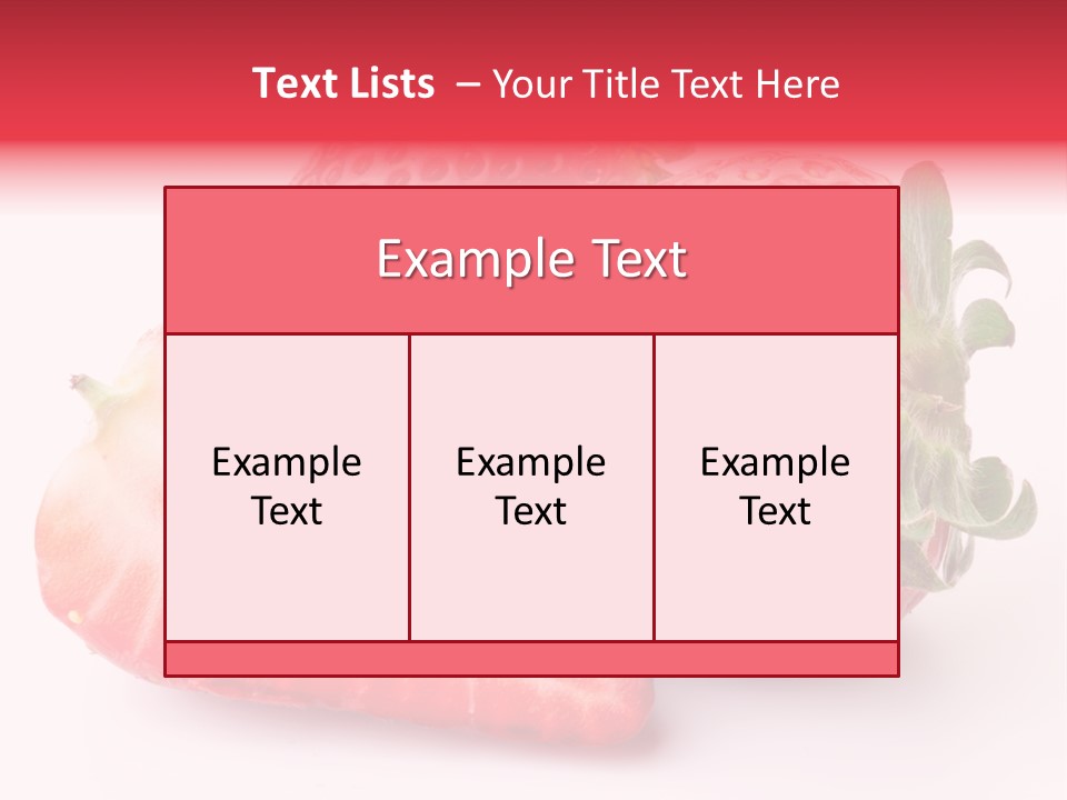 Edible Macro Perfect PowerPoint Template