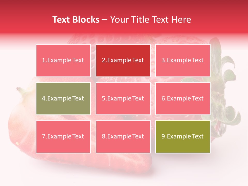 Edible Macro Perfect PowerPoint Template