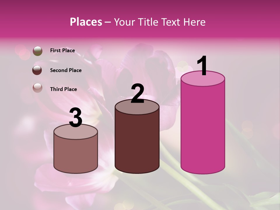 Vivid Petal Greeting PowerPoint Template