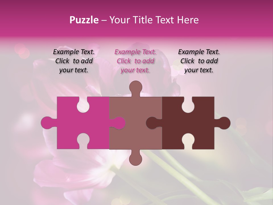 Vivid Petal Greeting PowerPoint Template