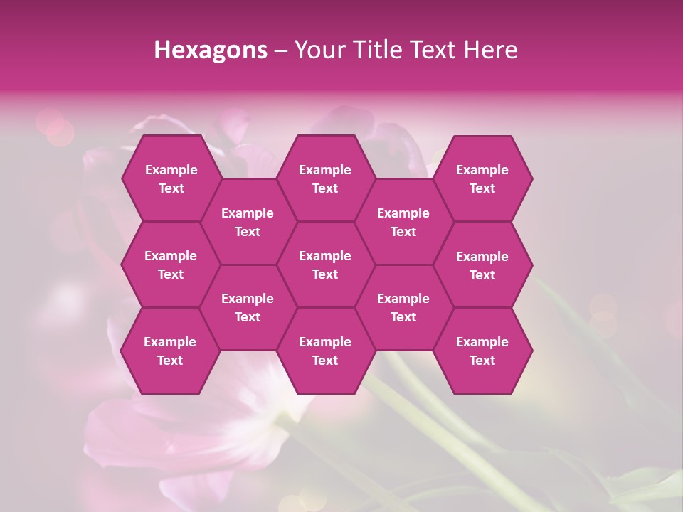 Vivid Petal Greeting PowerPoint Template