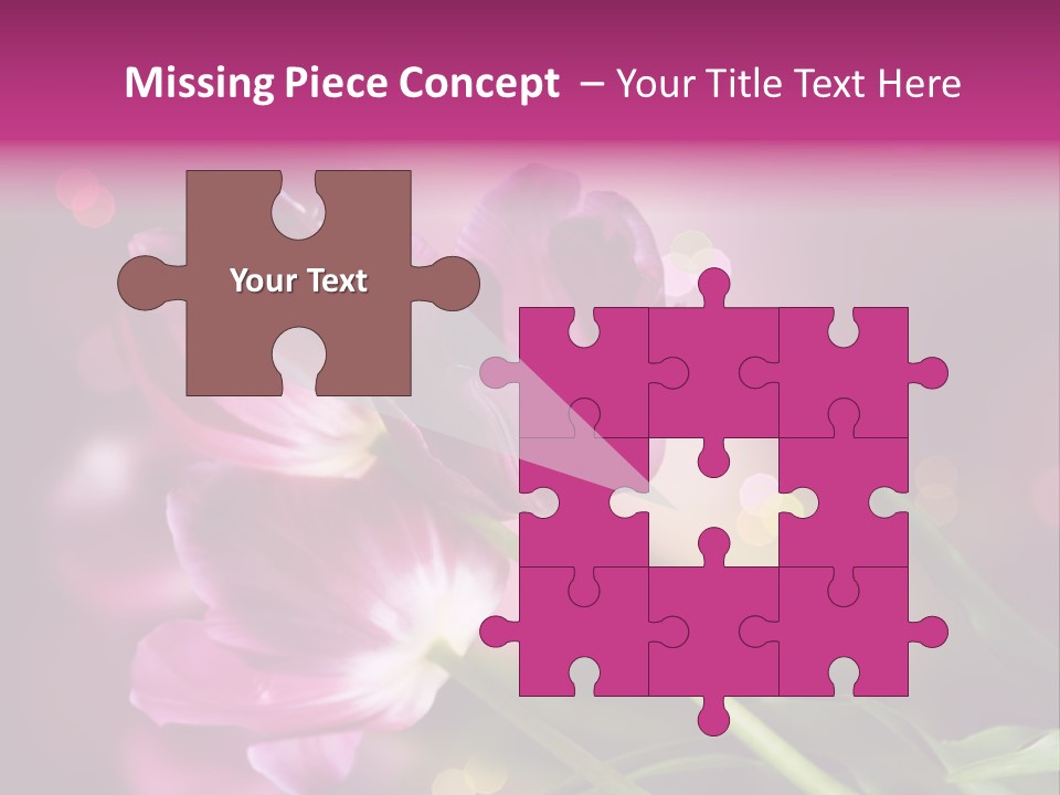 Vivid Petal Greeting PowerPoint Template