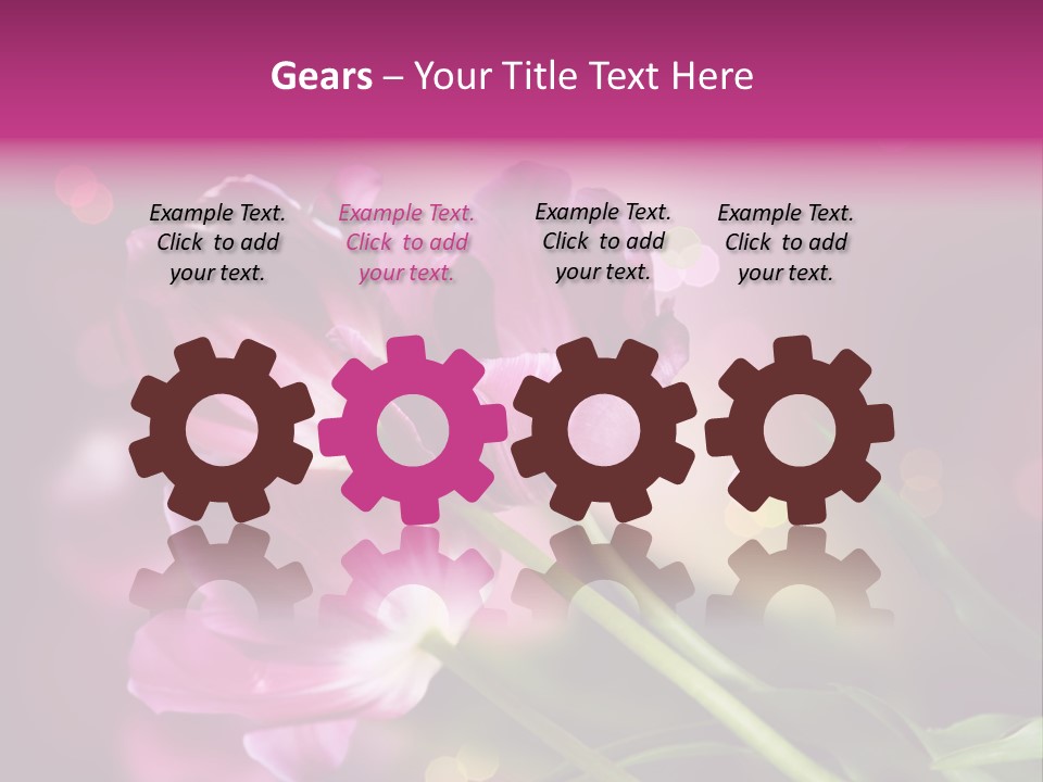 Vivid Petal Greeting PowerPoint Template