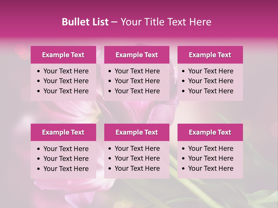 Vivid Petal Greeting PowerPoint Template
