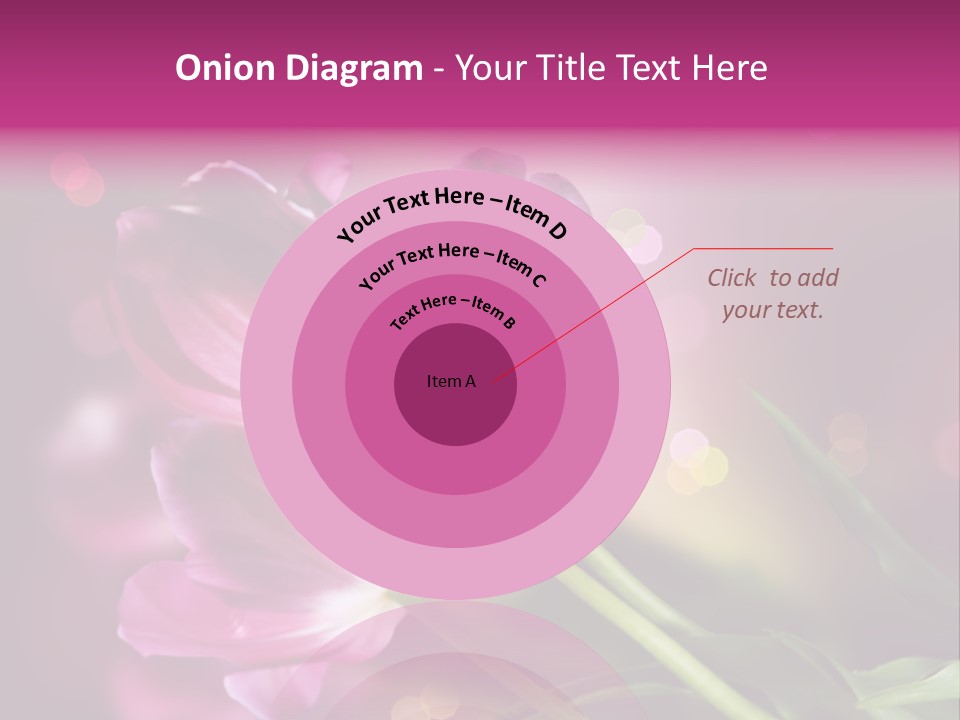 Vivid Petal Greeting PowerPoint Template