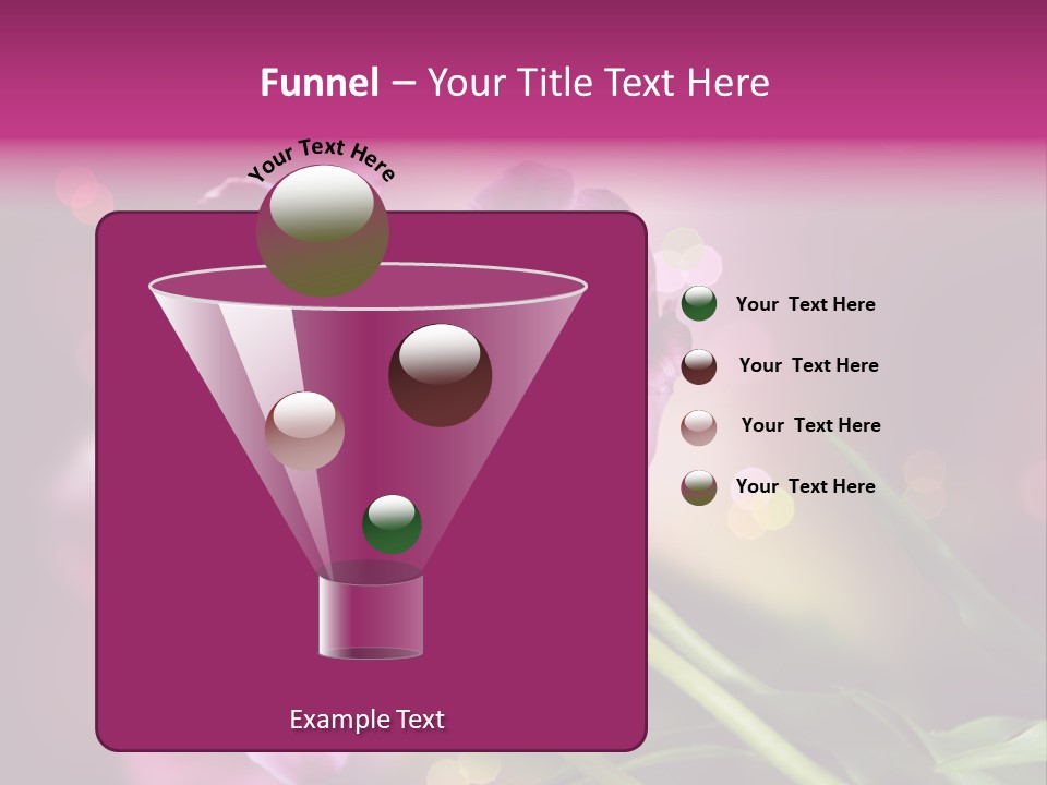 Vivid Petal Greeting PowerPoint Template