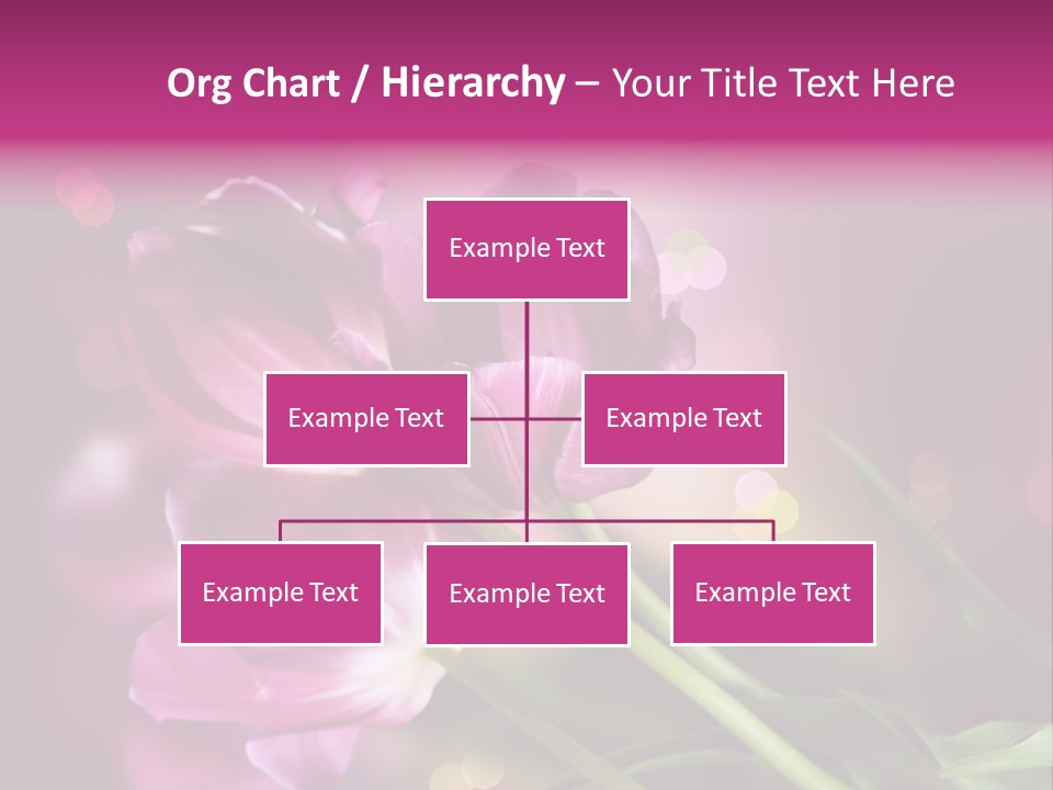 Vivid Petal Greeting PowerPoint Template