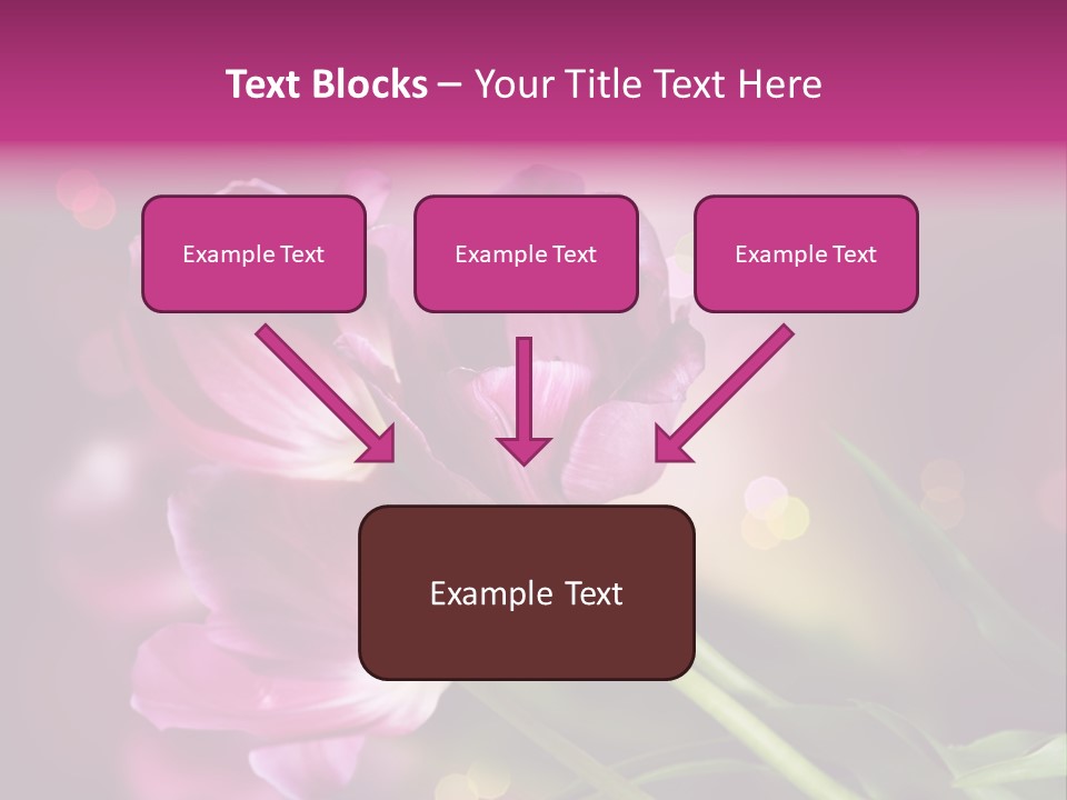 Vivid Petal Greeting PowerPoint Template