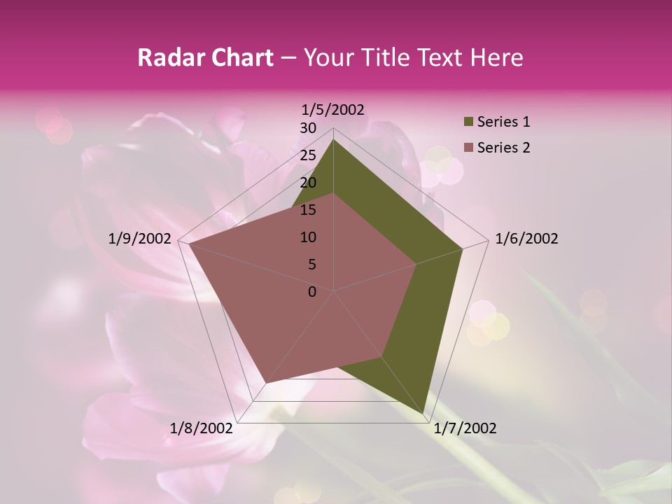 Vivid Petal Greeting PowerPoint Template