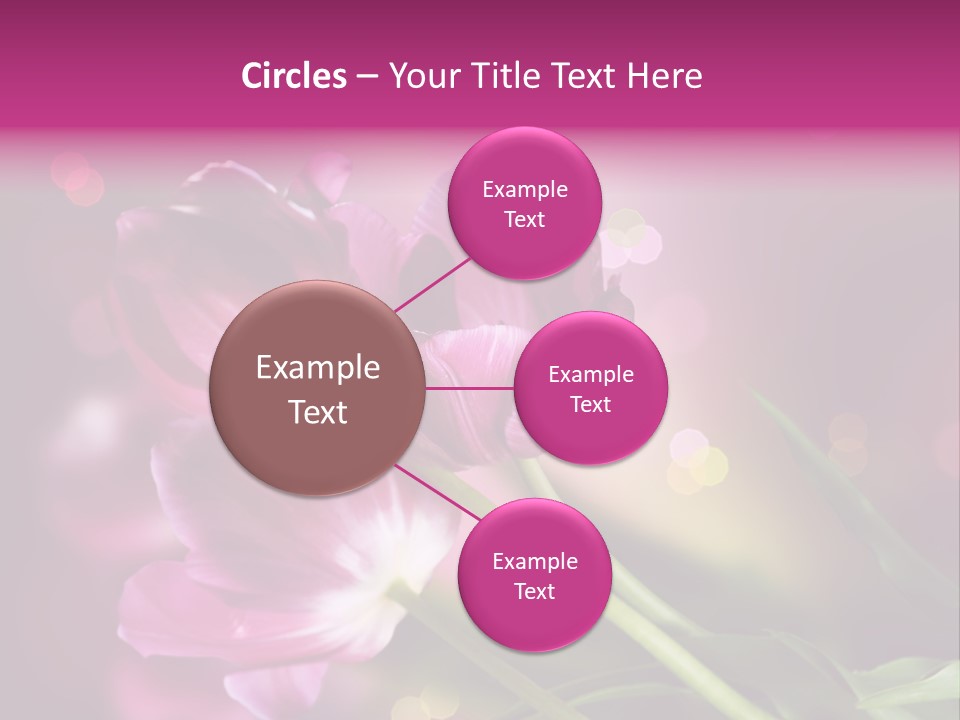 Vivid Petal Greeting PowerPoint Template