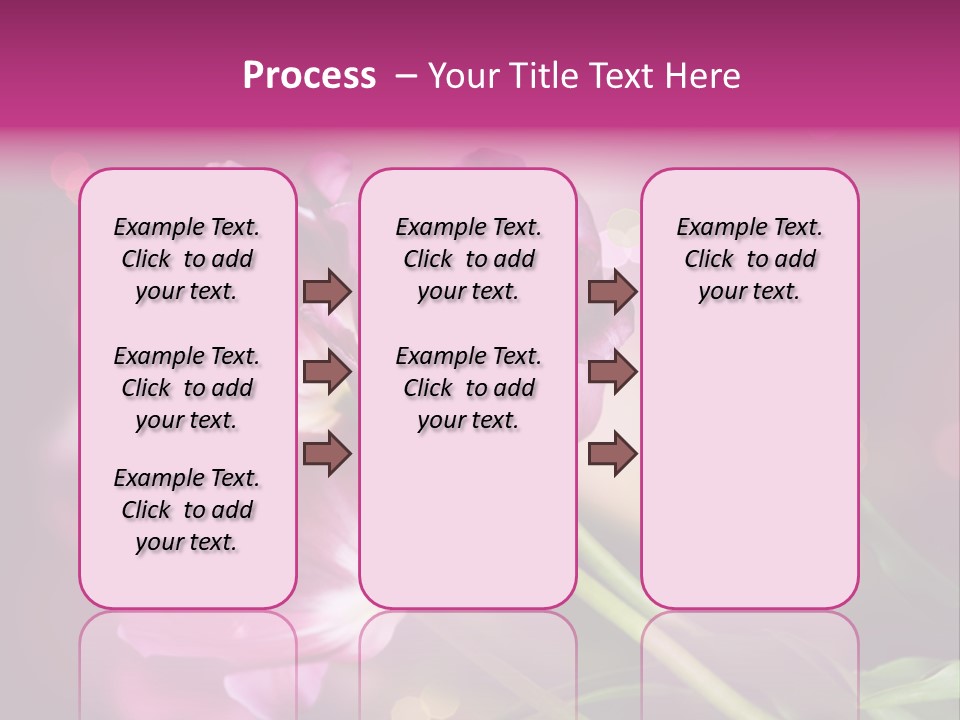 Vivid Petal Greeting PowerPoint Template