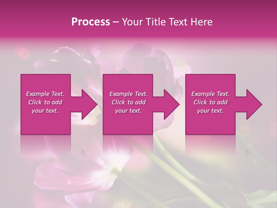 Vivid Petal Greeting PowerPoint Template