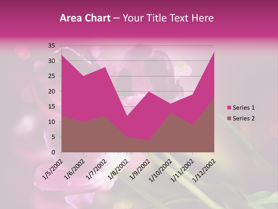 Vivid Petal Greeting PowerPoint Template