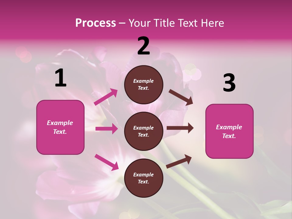 Vivid Petal Greeting PowerPoint Template