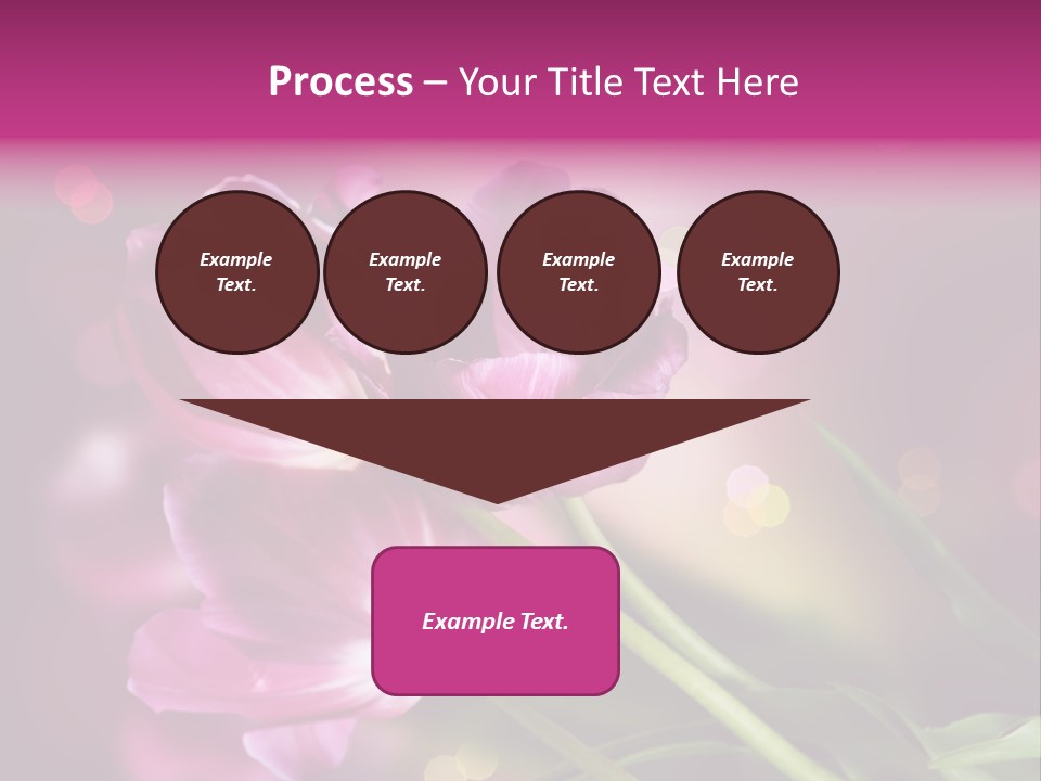 Vivid Petal Greeting PowerPoint Template