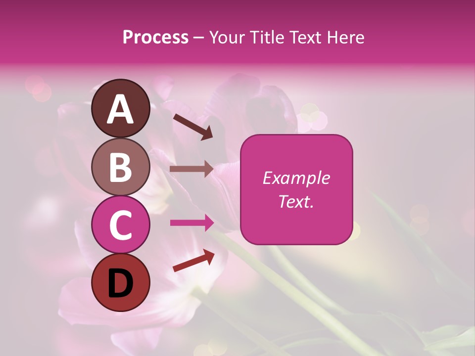 Vivid Petal Greeting PowerPoint Template