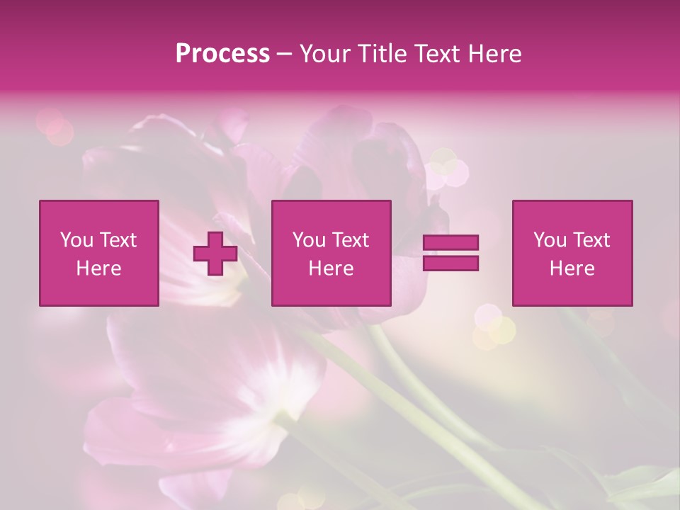 Vivid Petal Greeting PowerPoint Template