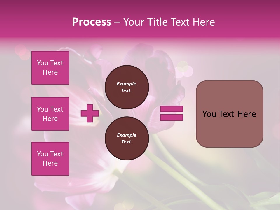 Vivid Petal Greeting PowerPoint Template
