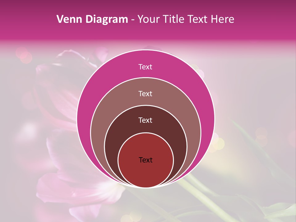 Vivid Petal Greeting PowerPoint Template
