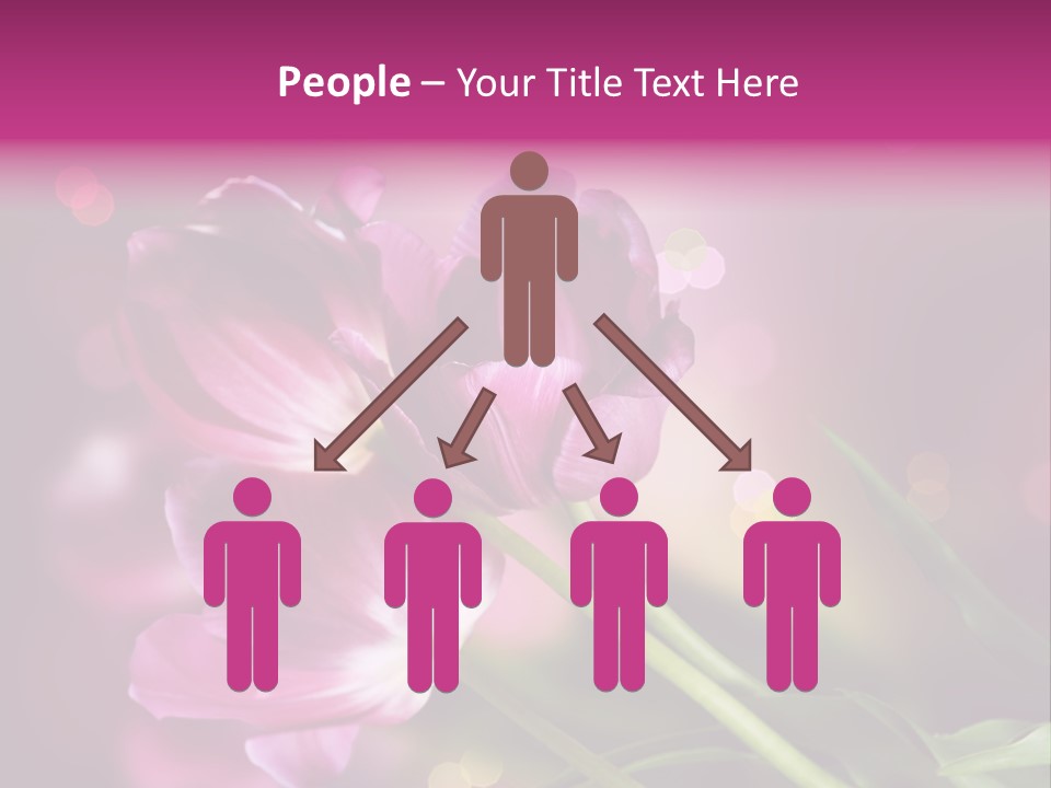 Vivid Petal Greeting PowerPoint Template