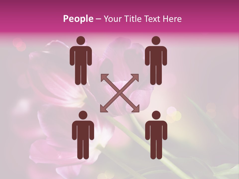 Vivid Petal Greeting PowerPoint Template