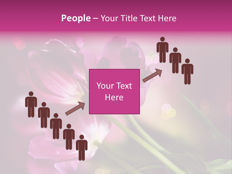 Vivid Petal Greeting PowerPoint Template
