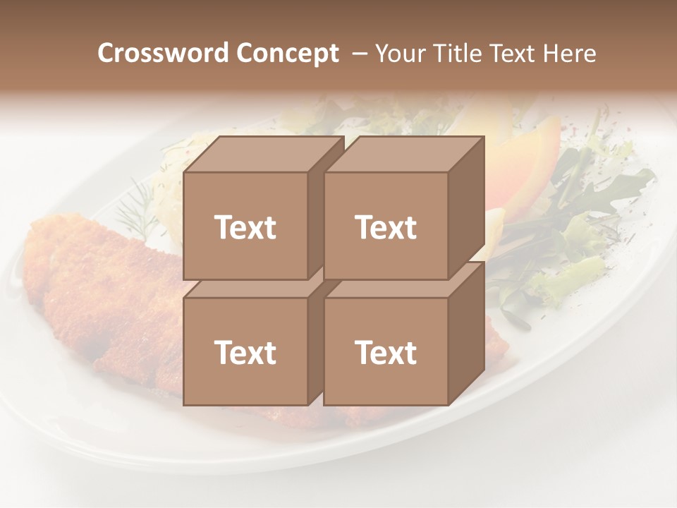 Natural Healthy Meal PowerPoint Template