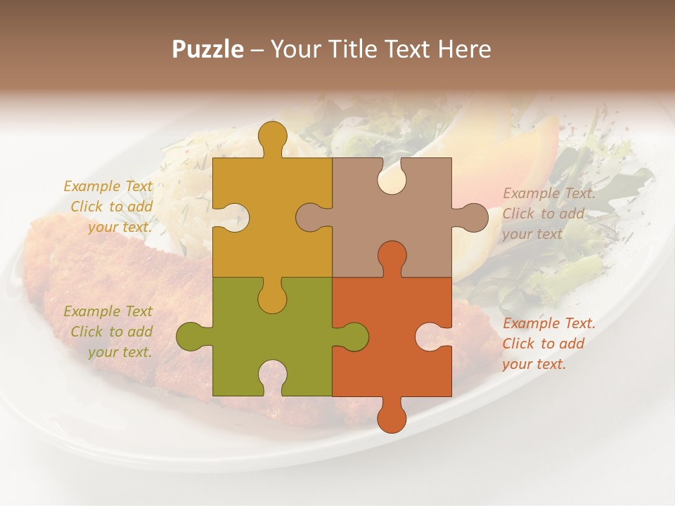 Natural Healthy Meal PowerPoint Template