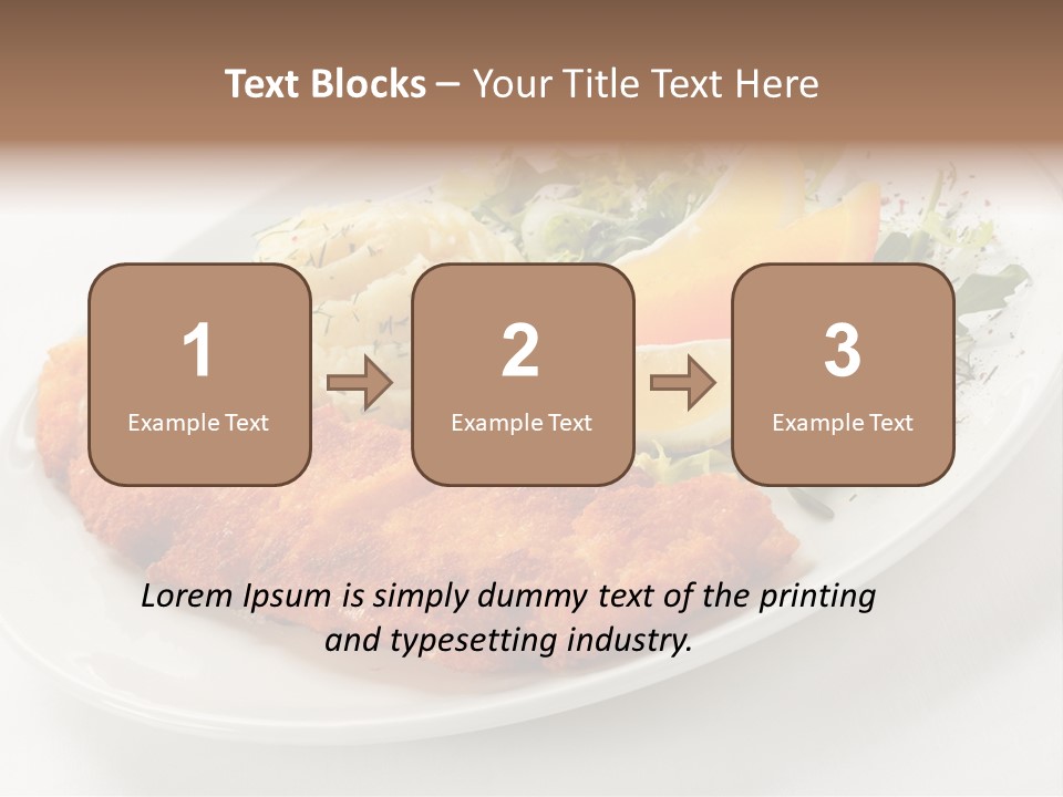 Natural Healthy Meal PowerPoint Template