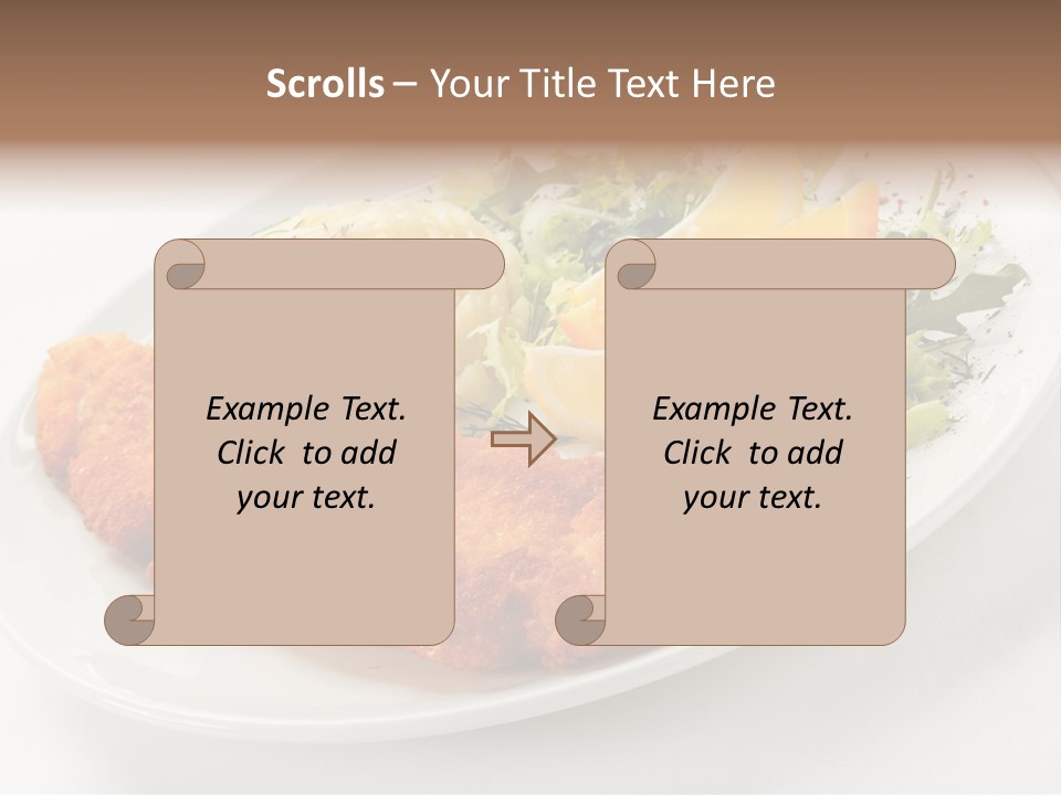 Natural Healthy Meal PowerPoint Template