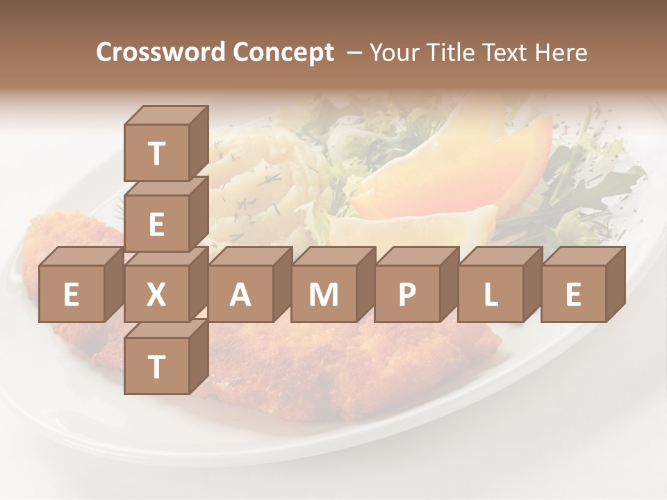 Natural Healthy Meal PowerPoint Template