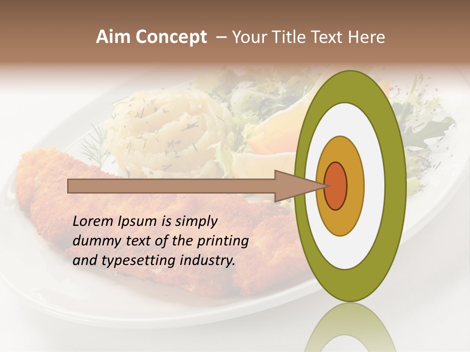 Natural Healthy Meal PowerPoint Template