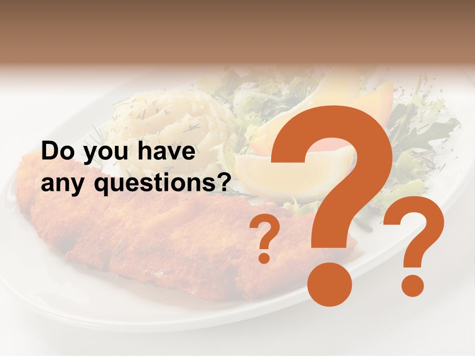 Natural Healthy Meal PowerPoint Template