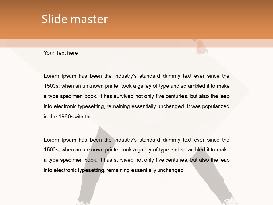 S Hispanic Fullbody PowerPoint Template