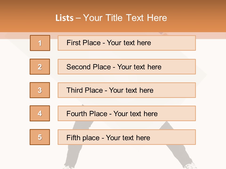 S Hispanic Fullbody PowerPoint Template