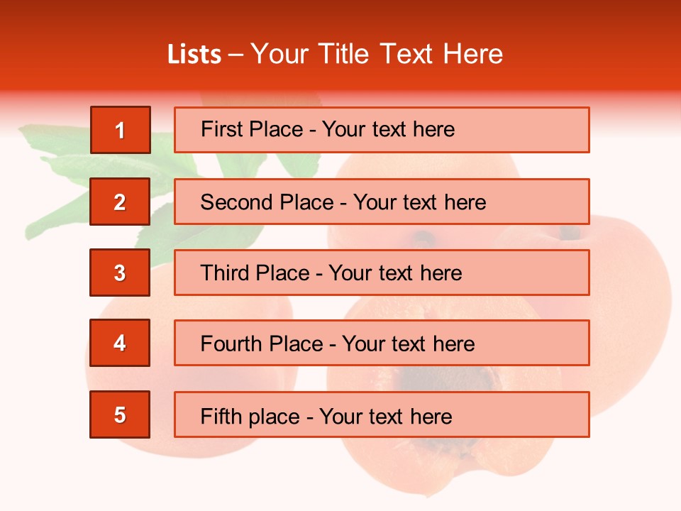 Summer Tasty Vegetarian PowerPoint Template