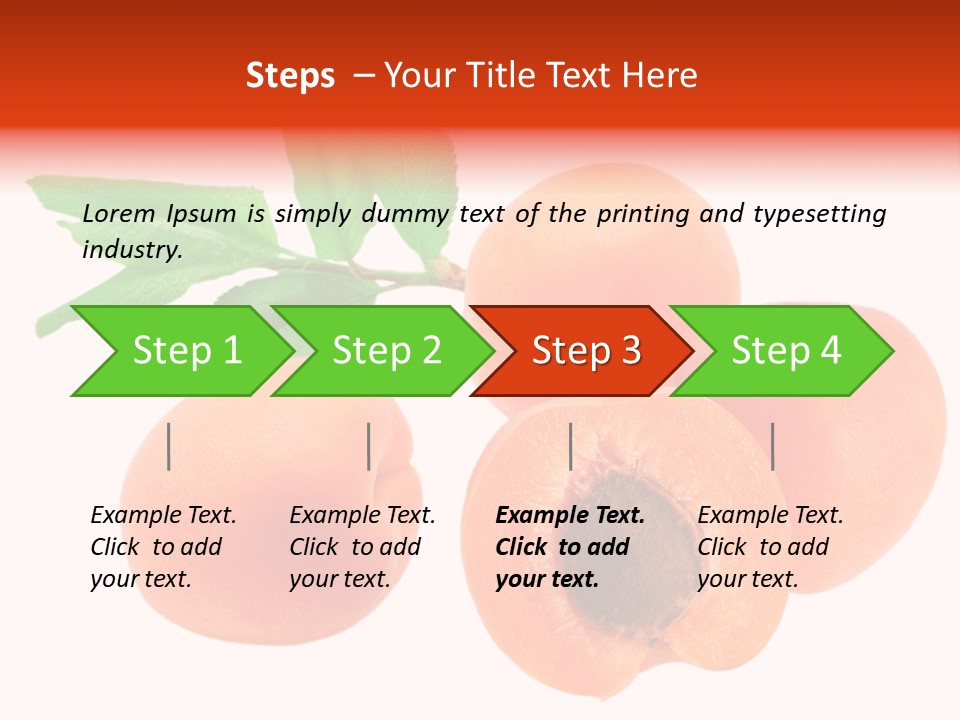 Summer Tasty Vegetarian PowerPoint Template