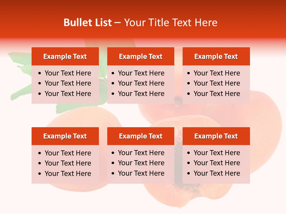 Summer Tasty Vegetarian PowerPoint Template