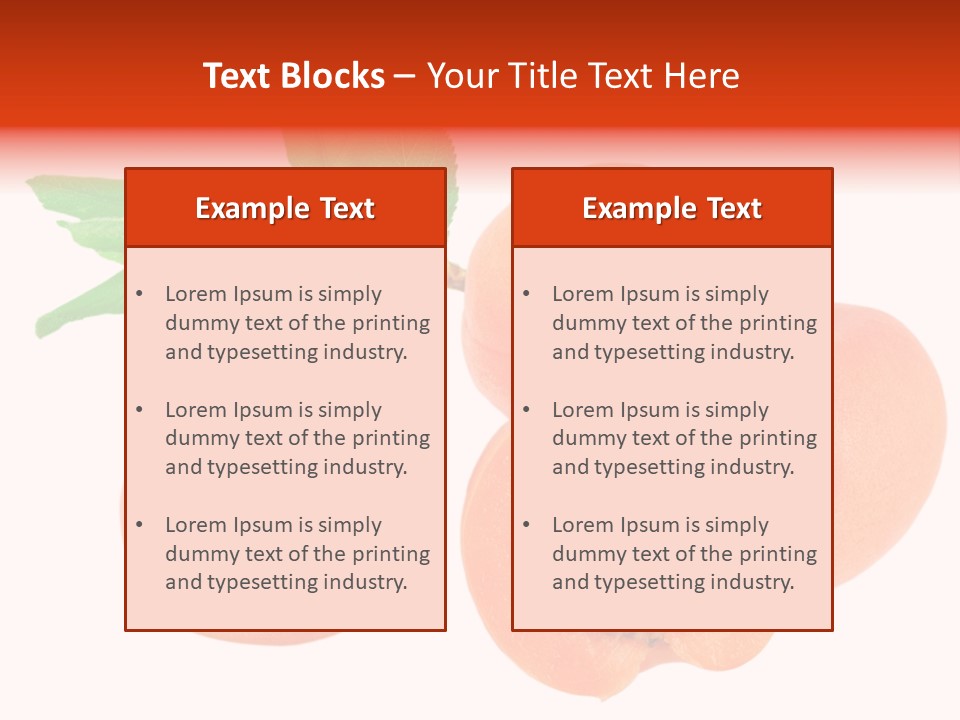 Summer Tasty Vegetarian PowerPoint Template