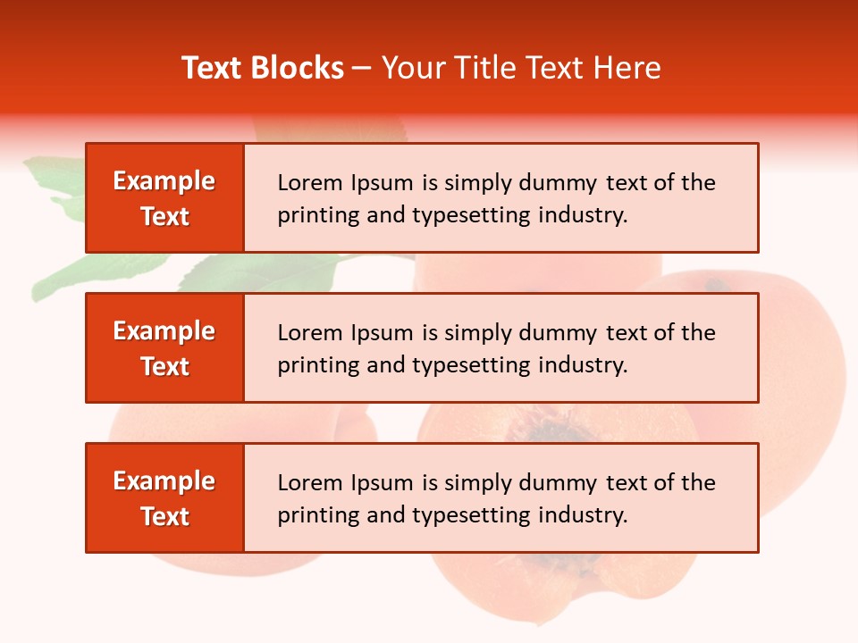 Summer Tasty Vegetarian PowerPoint Template