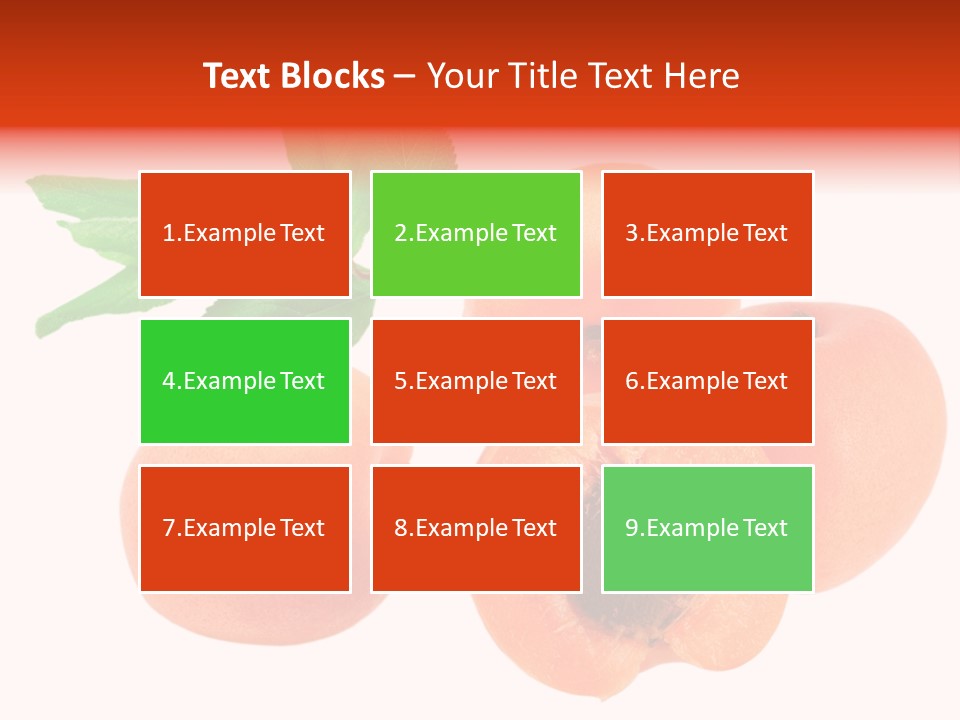Summer Tasty Vegetarian PowerPoint Template