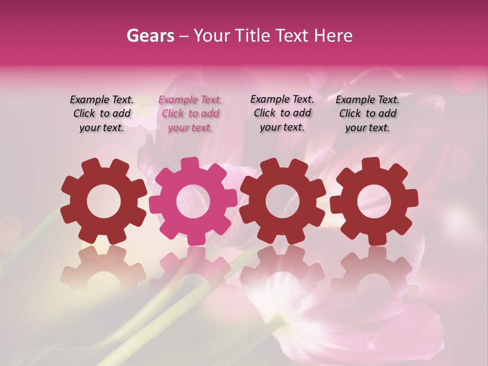 Spring Space Bunch PowerPoint Template